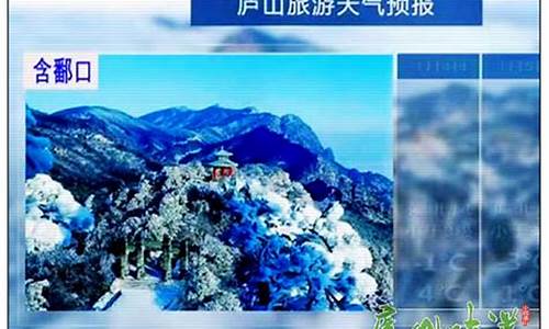 庐山天气预报15天查询